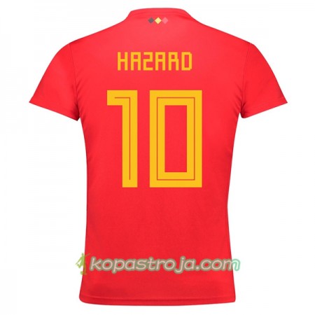 Billiga Fotbollströjor Belgien Hazard 10 WM 2018 Hemma tröja
